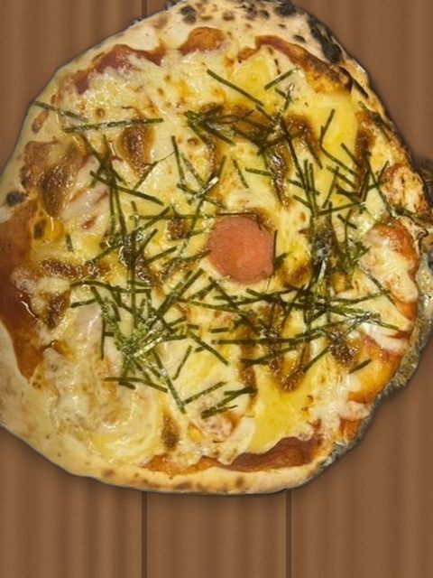 明太子マヨネーズピザ