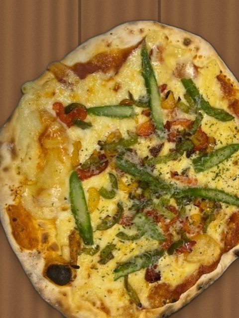 彩野菜のミックスピザ